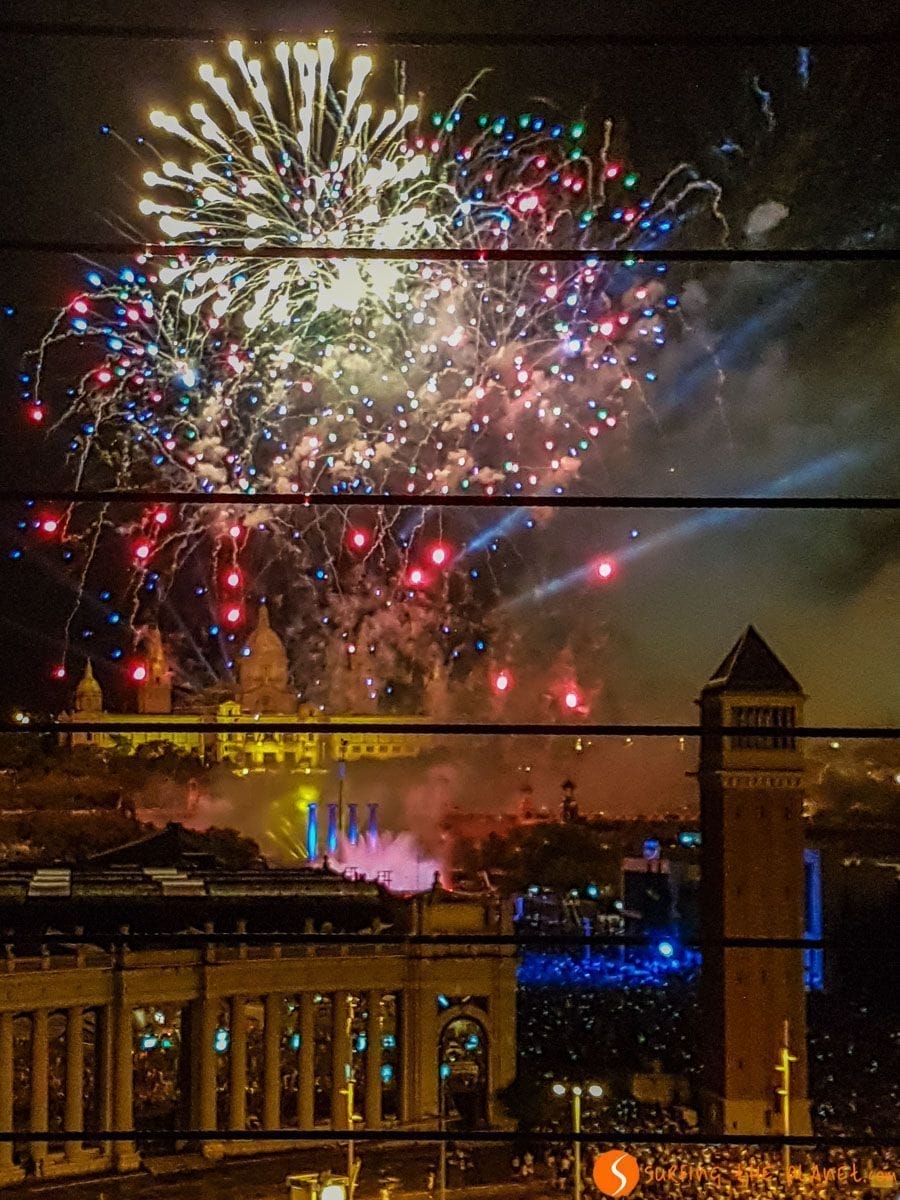 Vistas desde el Centro Comercial Las Arenas, Barcelona, Cataluña, España Vistas desde el Centro Comercial Las Arenas, Barcelona, Cataluña, España