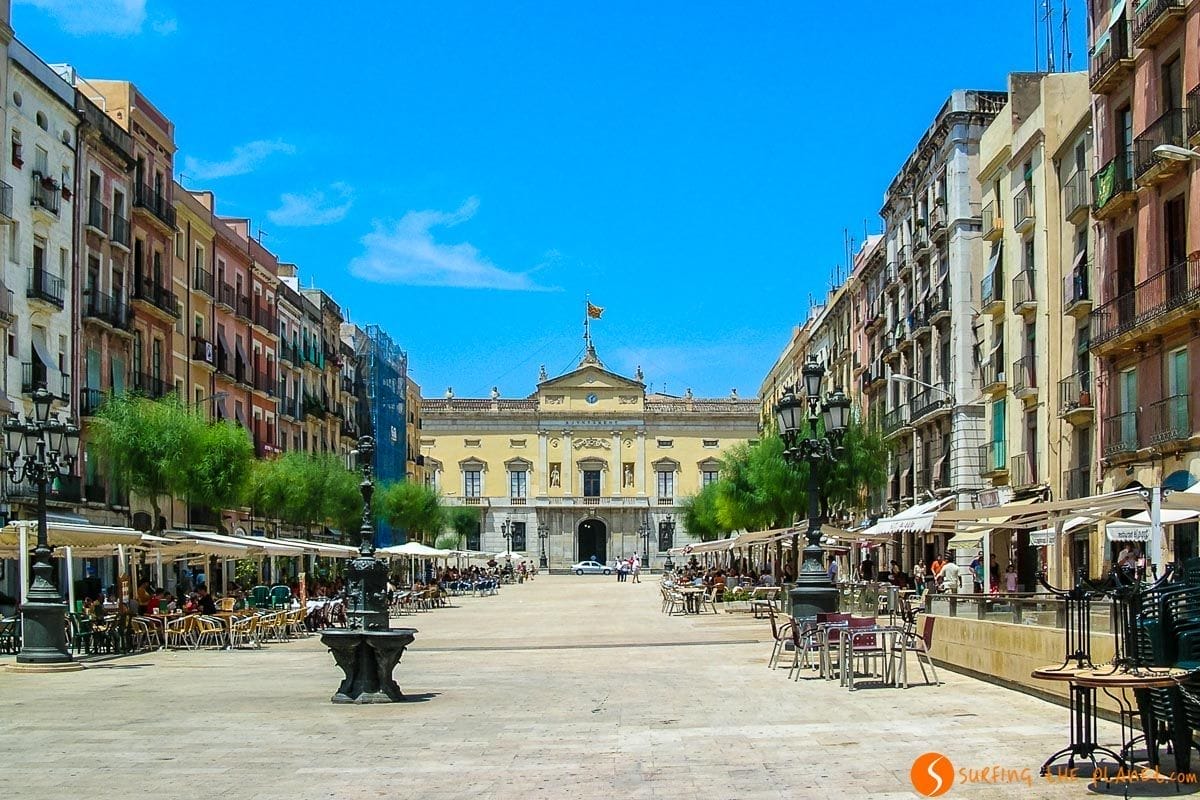 Plaza del Ayuntamiento, Tarragona, Cataluña, España Plaza del Ayuntamiento, Tarragona, Cataluña, España