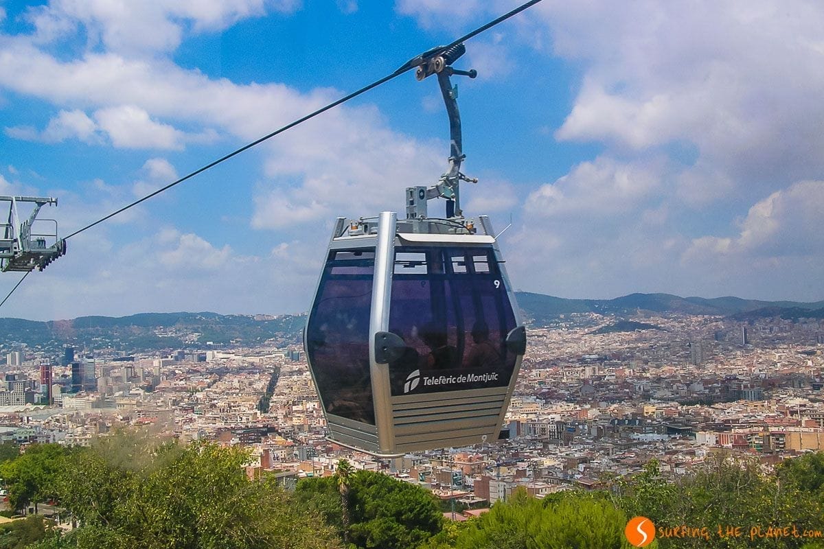 Teleférico de Montjuic, Barcelona, Cataluña, España | Que ver en Barcelona en 2 días Teleférico de Montjuic, Barcelona, Cataluña, España | Que ver en Barcelona en 2 días