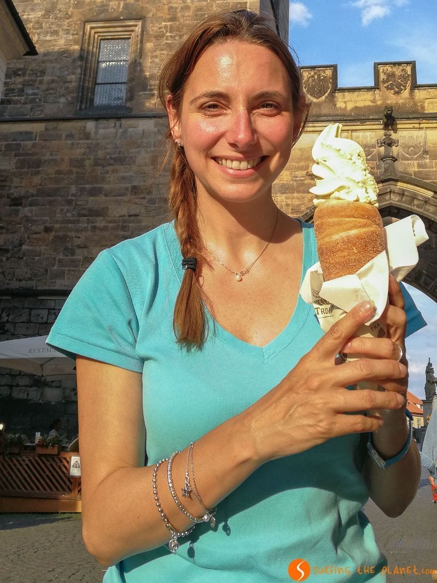 Trdelnik, Praga, República Checa | Que comer en Praga bien Trdelnik, Praga, República Checa | Que comer en Praga bien