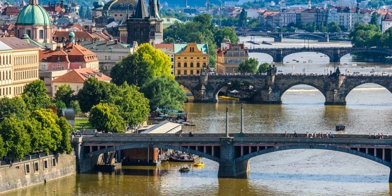 Vistas desde Letna, Praga, República Checa