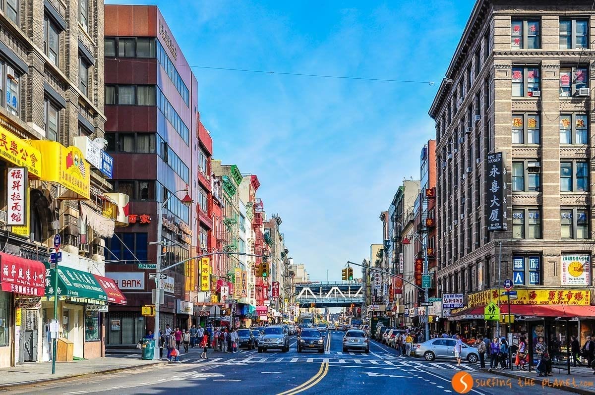 Canal Street, Chinatown, Nueva York, Estados Unidos Canal Street, Chinatown, Nueva York, Estados Unidos