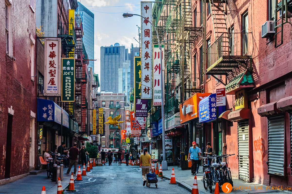 Colores del barrio, Chinatown, Nueva York | Que ver en Nueva York