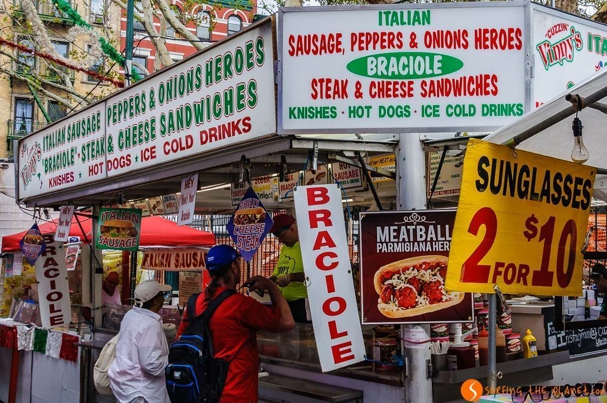 Comida, Fiesta San Gennaro, Little Italy, Nueva York, Estados Unidos | Qué ver y hacer en Little Italy y China Town Comida, Fiesta San Gennaro, Little Italy, Nueva York, Estados Unidos | Qué ver y hacer en Little Italy y China Town