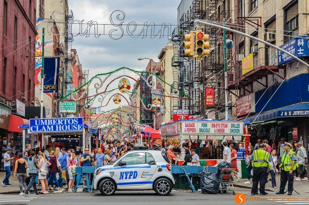 Fiesta de San Gennaro, Little Italy, Nueva York, Estados Unidos Fiesta de San Gennaro, Little Italy, Nueva York, Estados Unidos