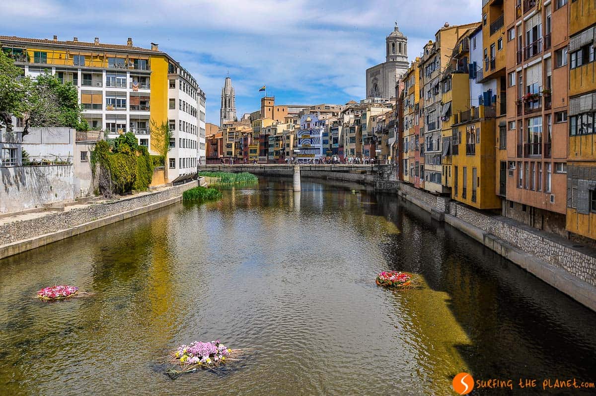Puentes, Río Onyar, Girona, Cataluña, España | Qué ver en Girona en 2 días