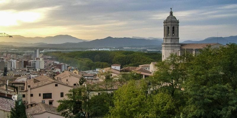 Que ver en Girona | Vista desde Muralla, Girona, Cataluña, España