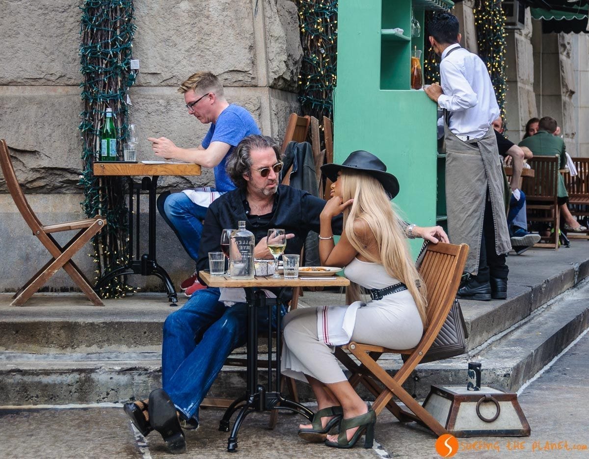 Ambiente terraza, Tribeca, Nueva York, Estados Unidos Ambiente terraza, Tribeca, Nueva York, Estados Unidos