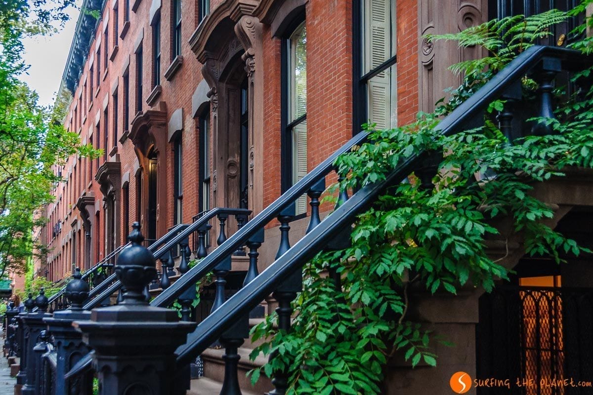 Brownstones, The Village, Nueva York, Estados Unidos | Viaje por la Costa Este de Estados Unidos