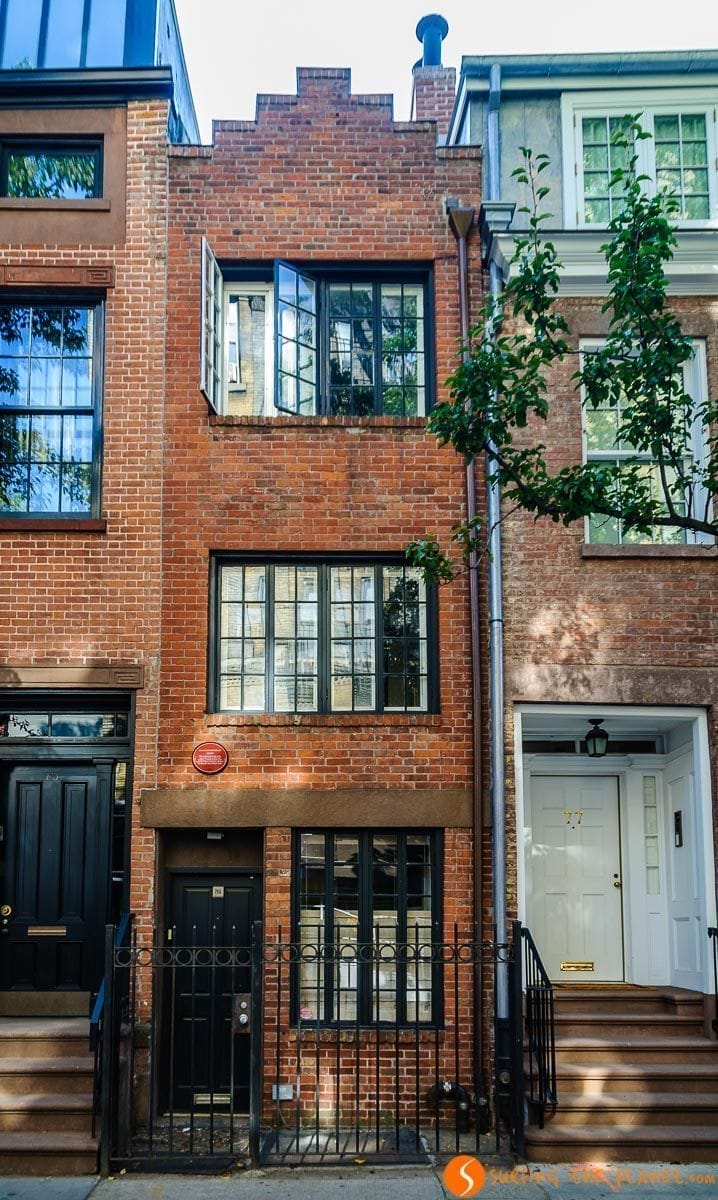 Casa más estrecha, The Village, The Village, Nueva York, Estados Unidos | Qué visitar en Greenwich Village y West Village Casa más estrecha, The Village, The Village, Nueva York, Estados Unidos | Qué visitar en Greenwich Village y West Village