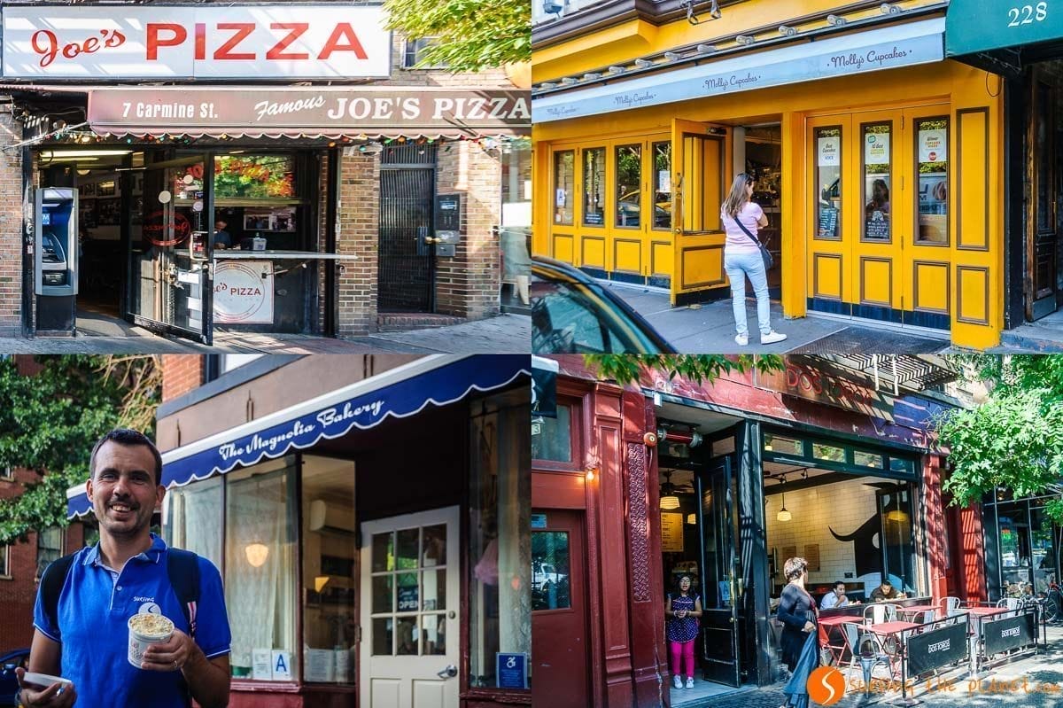 Comer en The Village, Nueva York, Estados Unidos Comer en The Village, Nueva York, Estados Unidos