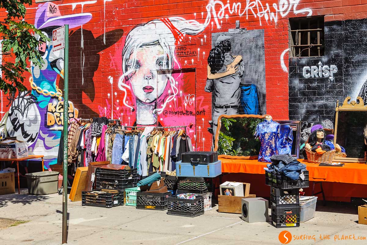Graffitis, East Village, Nueva York | Viajar a la Costa Este de Estados Unidos en 15 días