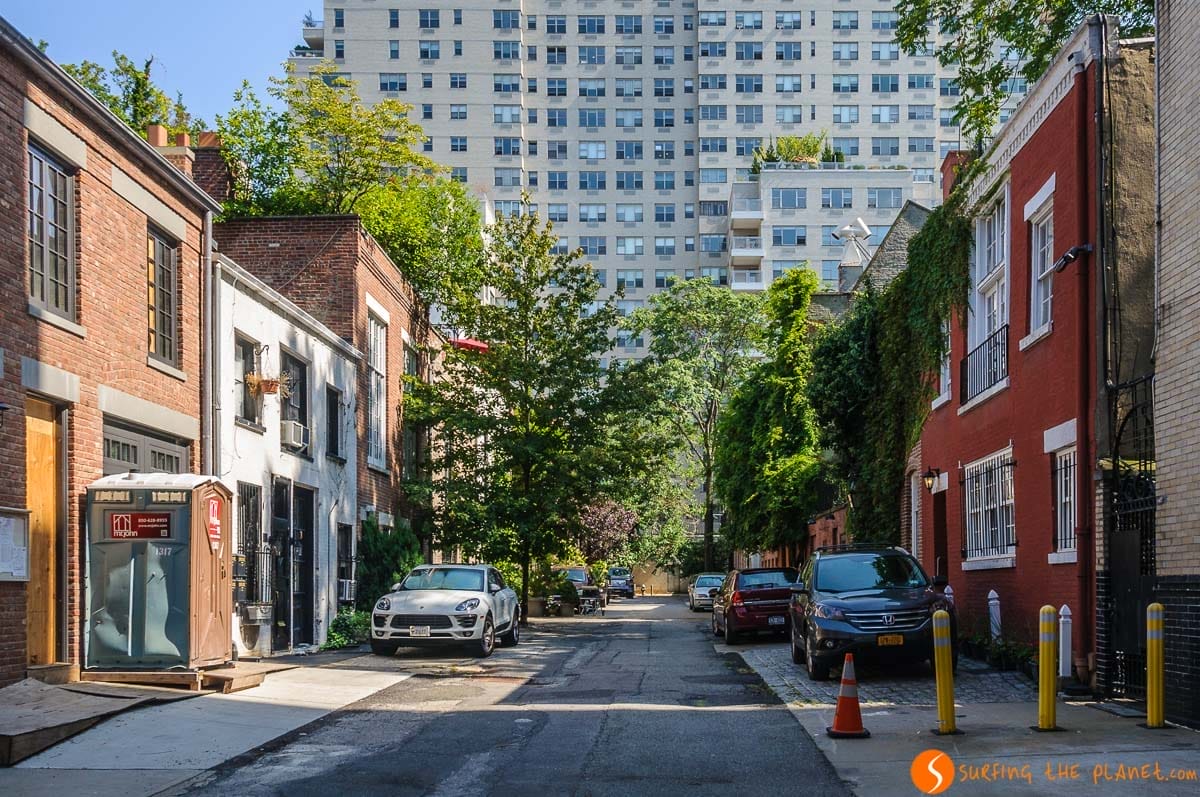 Washington Mews, West Village, Nueva York, Estados Unidos Washington Mews, West Village, Nueva York, Estados Unidos