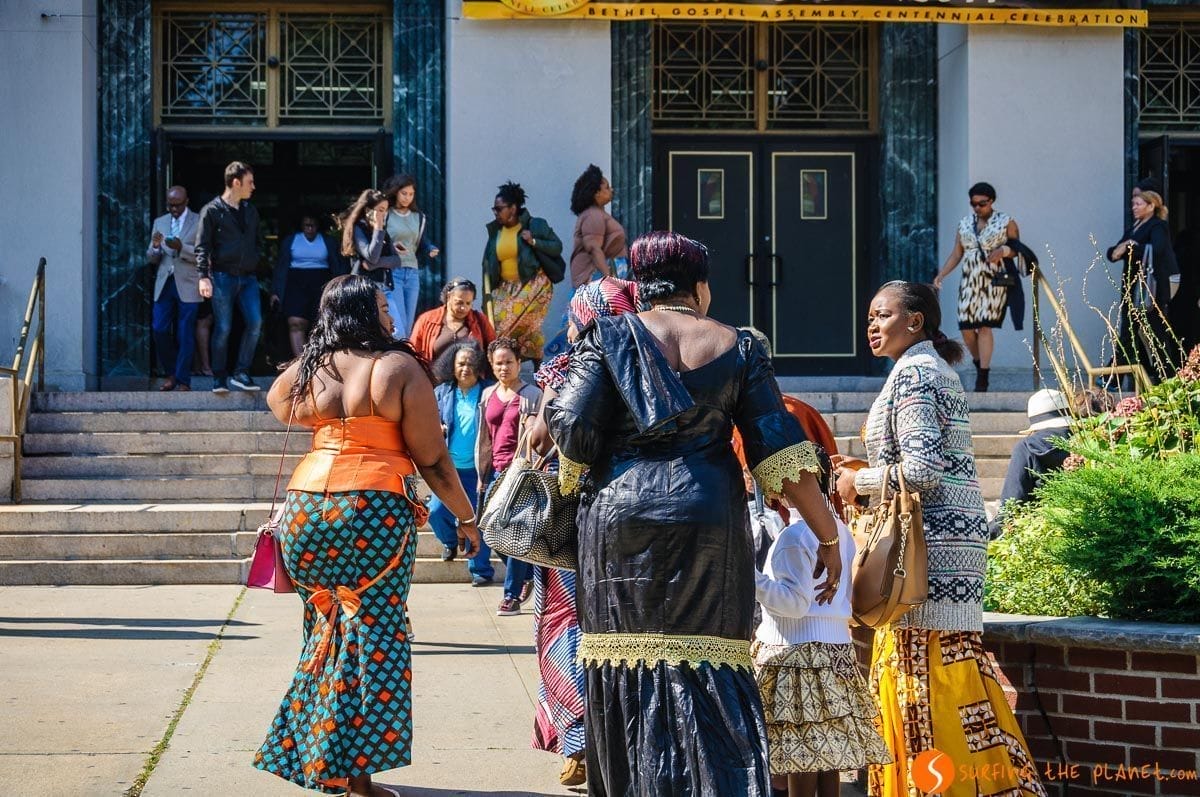 Entrada Iglesia Bautista, Harlem, Manhattan, Nueva York | Que hacer en Nueva York con niños Entrada Iglesia Bautista, Harlem, Manhattan, Nueva York | Que hacer en Nueva York con niños
