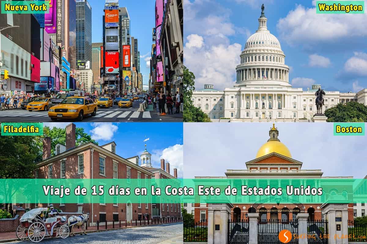 Viajar por la Costa Este de Estados Unidos | Viaje por Nueva York, Boston, Filadelfia y Washington