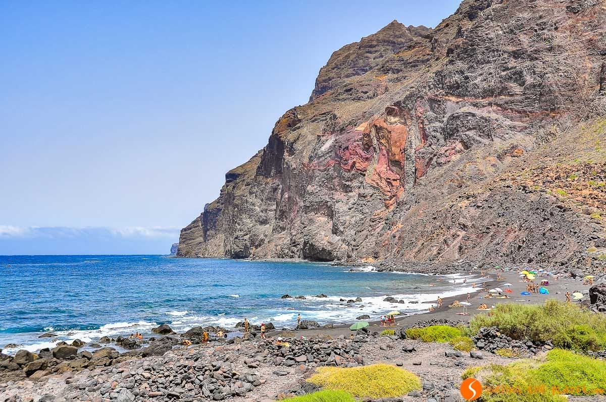 Playa del Inglés, La Gomera, Islas Canarias, España Playa del Inglés, La Gomera, Islas Canarias, España
