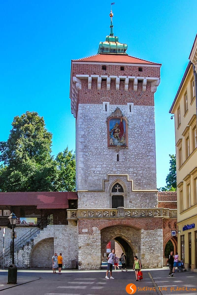 Puerta Florián, Cracovia, Polonia | Que ver en Cracovia en dos días Puerta Florián, Cracovia, Polonia | Que ver en Cracovia en dos días