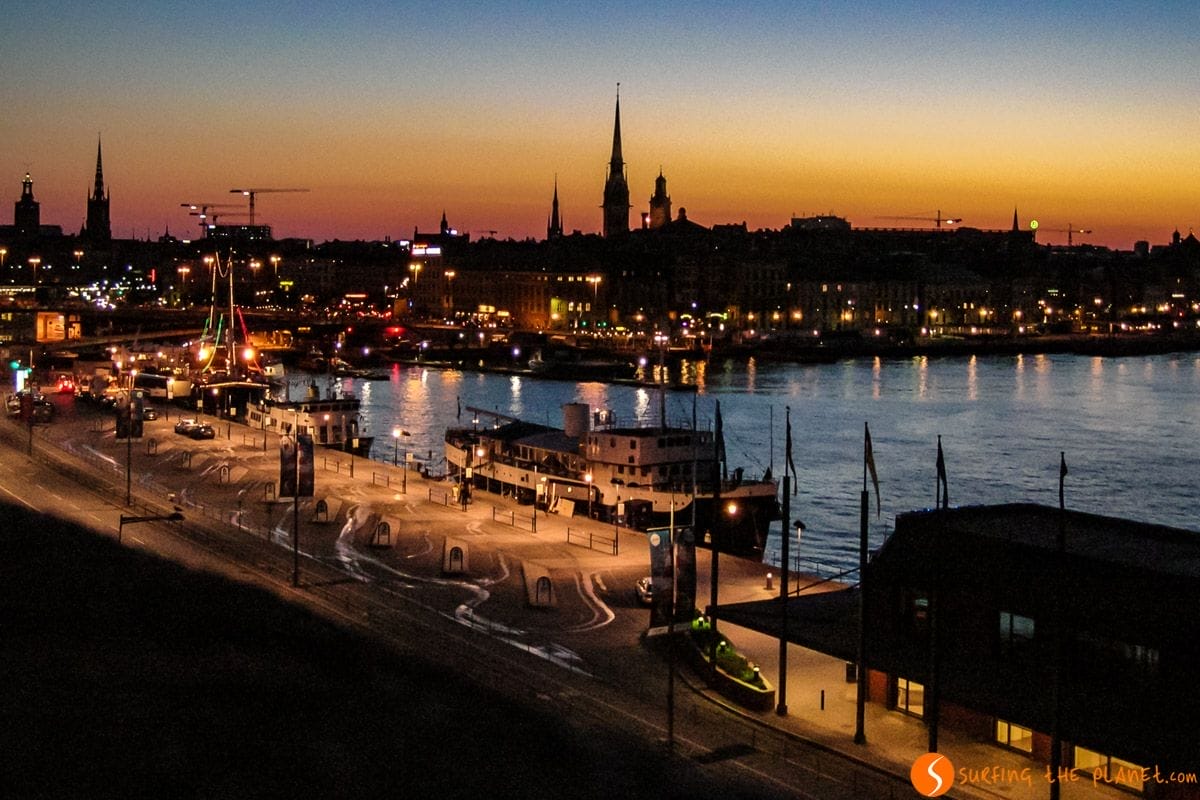 Luces de noche, Estocolmo, Suecia | Qué ver y hacer en Estocolmo en dos días