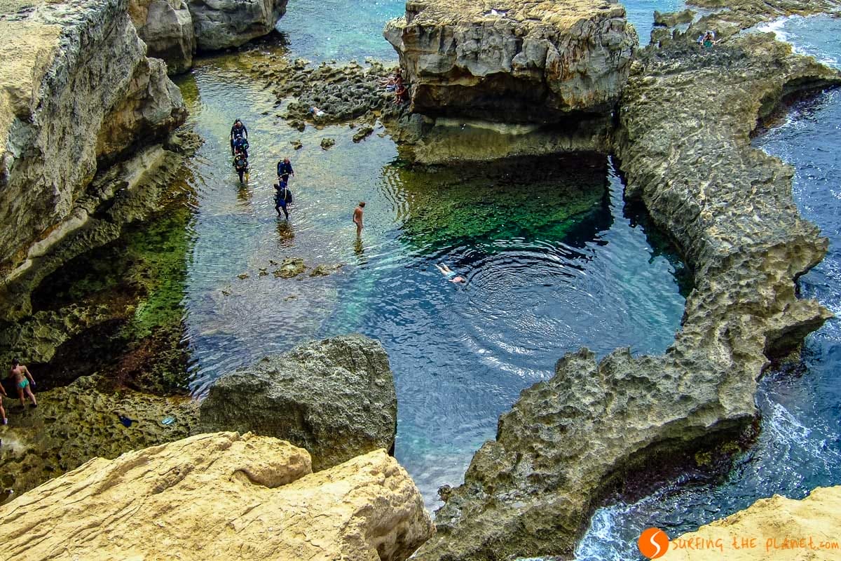 Lugar para hacer snorkel, Gozo, Malta | Qué ver y hacer en Malta Lugar para hacer snorkel, Gozo, Malta | Qué ver y hacer en Malta