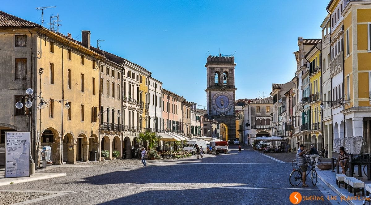 Calle auténtica, Este, Véneto, Italia | Qué ver en el Véneto