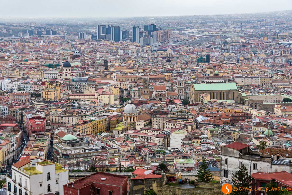 Vistas desde Castel Sant Elmo, Nápoles, Italia | Qué hacer en Nápoles en 3 días Vistas desde Castel Sant Elmo, Nápoles, Italia | Qué hacer en Nápoles en 3 días