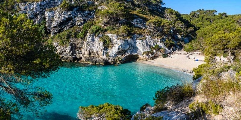Playas de Menorca | Cala Macarelleta, Menorca, España