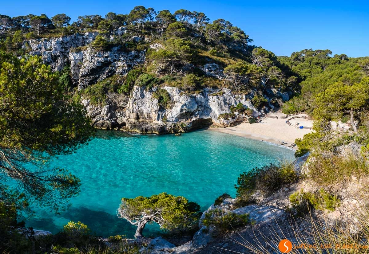 Cala Macarelleta, Menorca, España