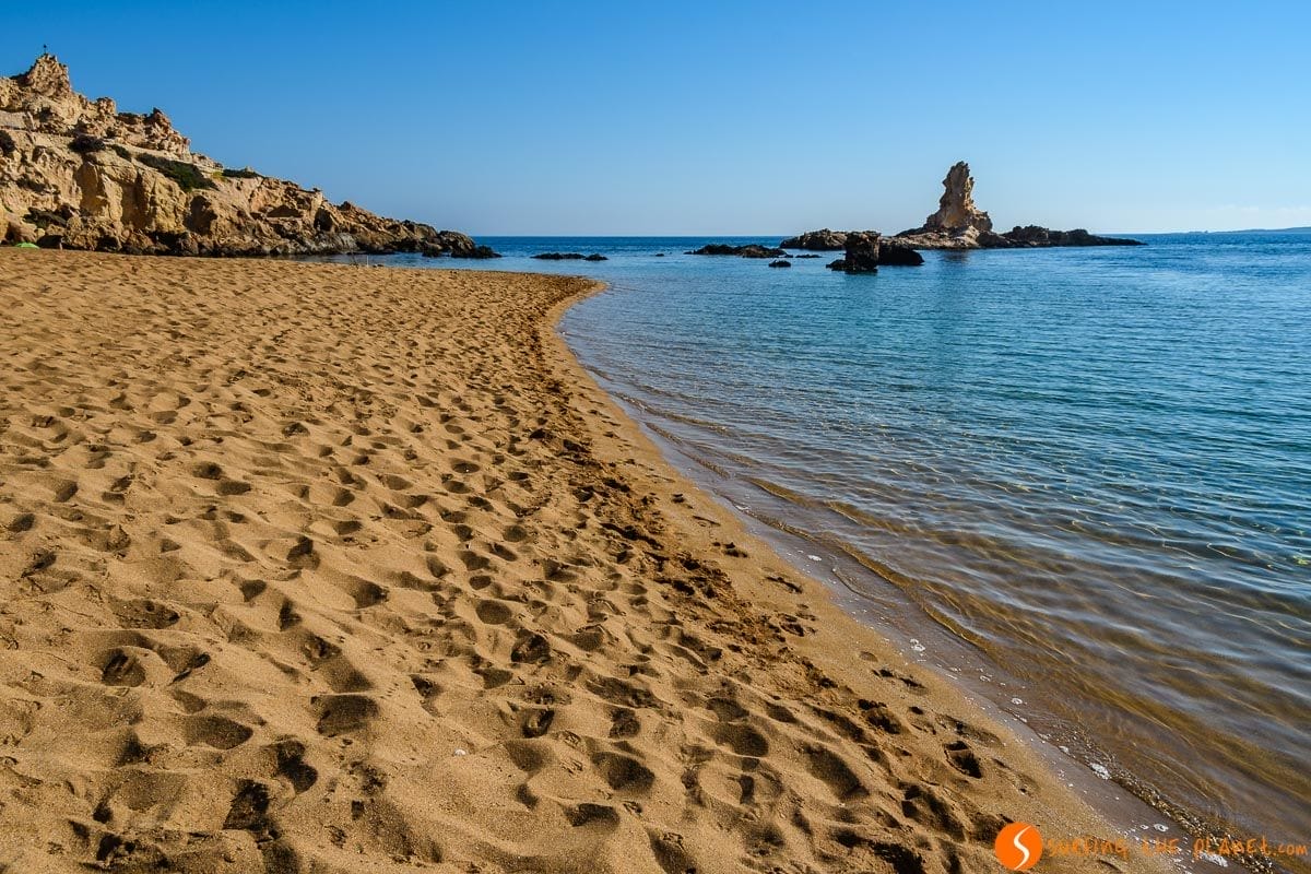 Soledad, Cala Pregonda, Menorca, España
