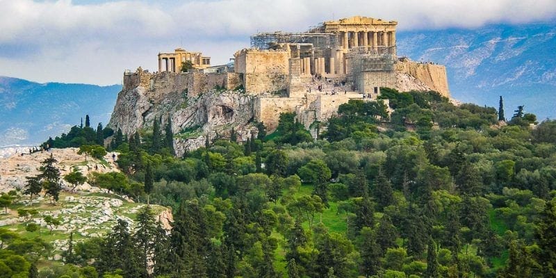 La Acrópolis, Atenas, Grecia