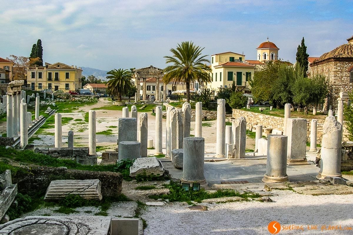 Ágora Romana, Atenas, Grecia Ágora Romana, Atenas, Grecia