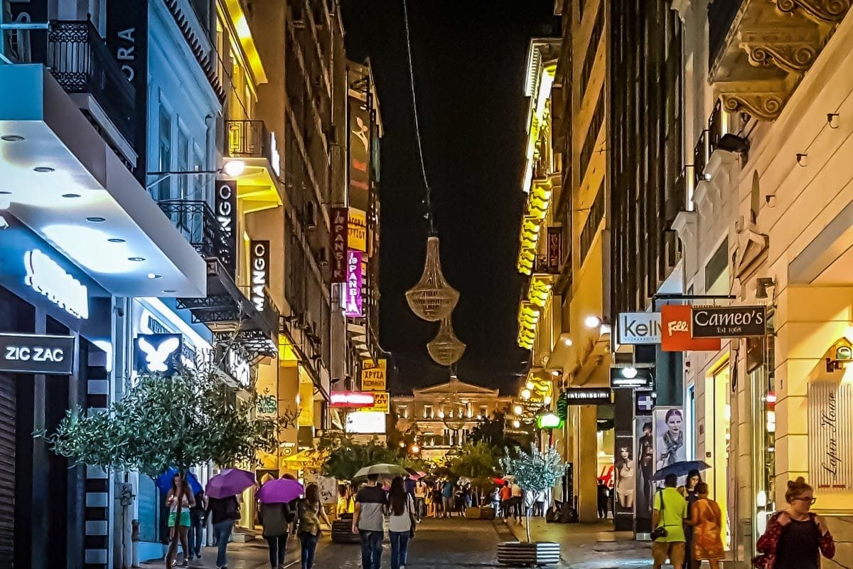 Barrio de Plaka, Atenas, Grecia Barrio de Plaka, Atenas, Grecia