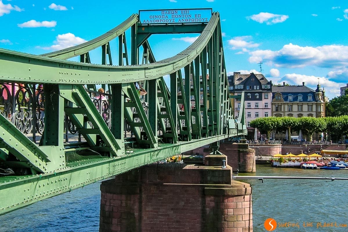 Puente Eiserner Steg, Frankfurt, Alemania | Que hacer en Frankfurt Puente Eiserner Steg, Frankfurt, Alemania | Que hacer en Frankfurt