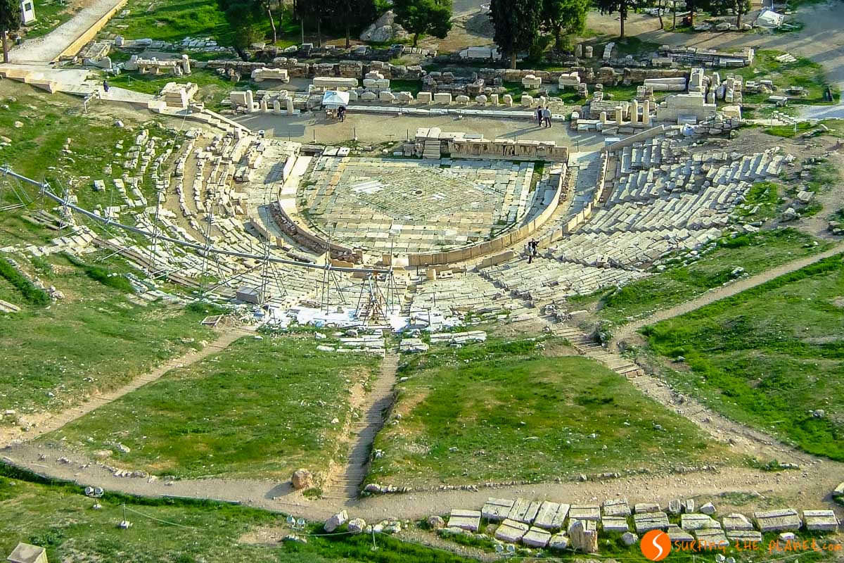 Teatro Dionisio, La Acrópolis, Atenas, Grecia | Qué hacer en Atenas en 3 días Teatro Dionisio, La Acrópolis, Atenas, Grecia | Qué hacer en Atenas en 3 días