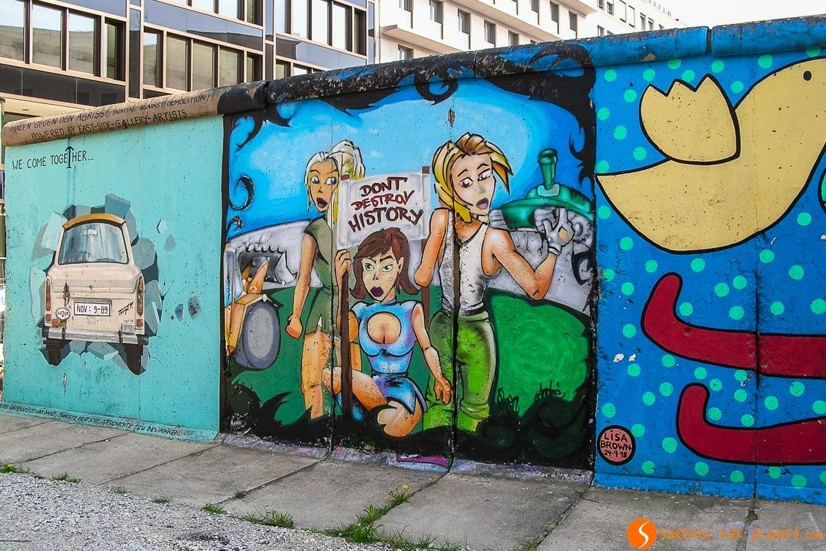 Muro de Berlín, Alemania | Qué visitar en Berlín en 4 días Muro de Berlín, Alemania | Qué visitar en Berlín en 4 días