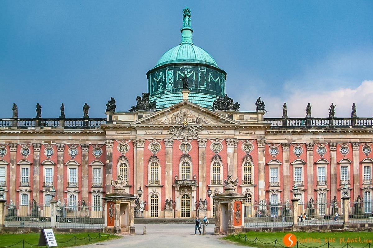 Palacio Nuevo en Potsdam cerca de Berlín, Alemania Palacio Nuevo en Potsdam cerca de Berlín, Alemania