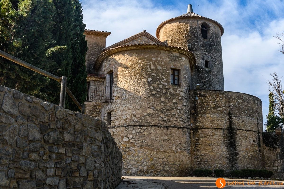 Castillo de Penyafort, El Penedès, Cataluña, España Castillo de Penyafort, El Penedès, Cataluña, España