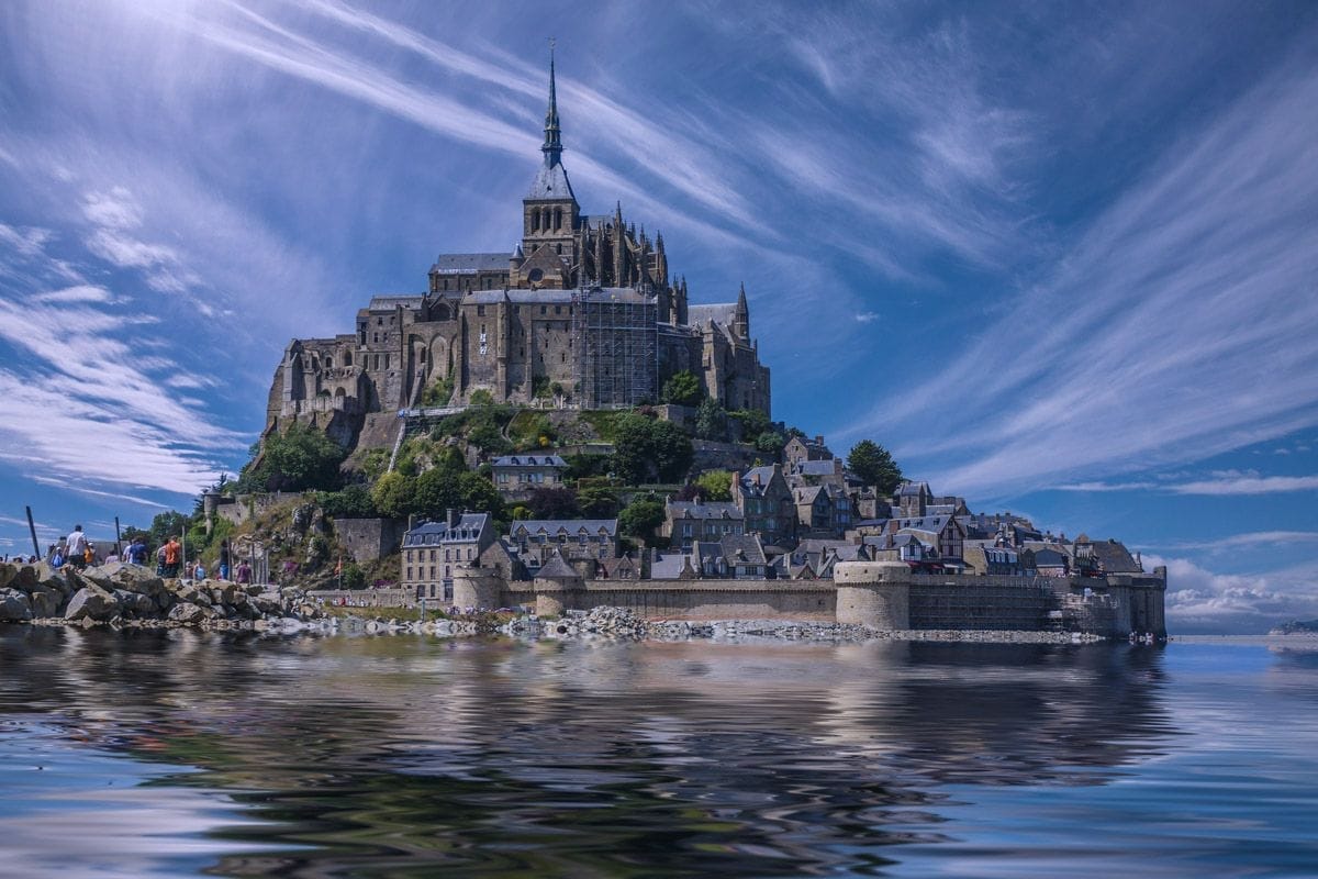 Mont Saint Michel, Normandía, Francia Mont Saint Michel, Normandía, Francia