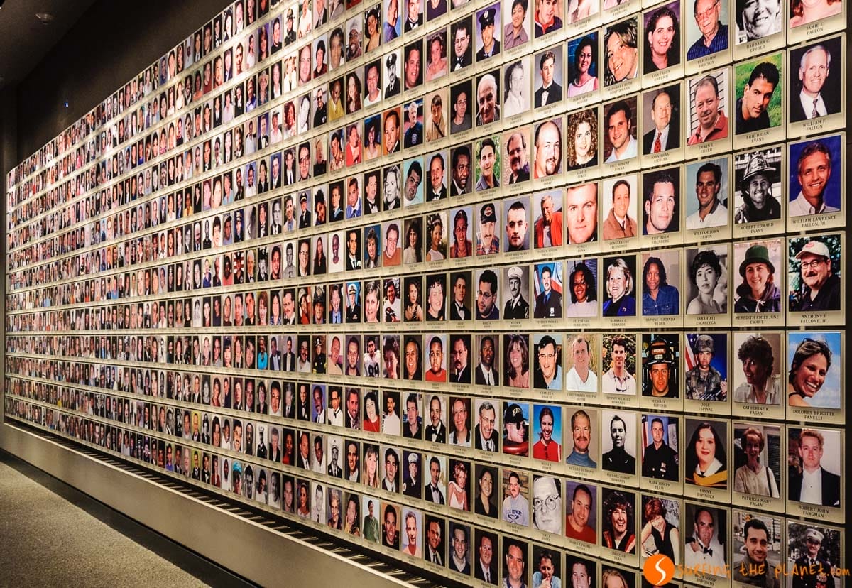 Muro de víctimas, Museo Memorial 9/11, Nueva York, Estados Unidos | 20 museos que debes visitar en Nueva York Muro de víctimas, Museo Memorial 9/11, Nueva York, Estados Unidos | 20 museos que debes visitar en Nueva York