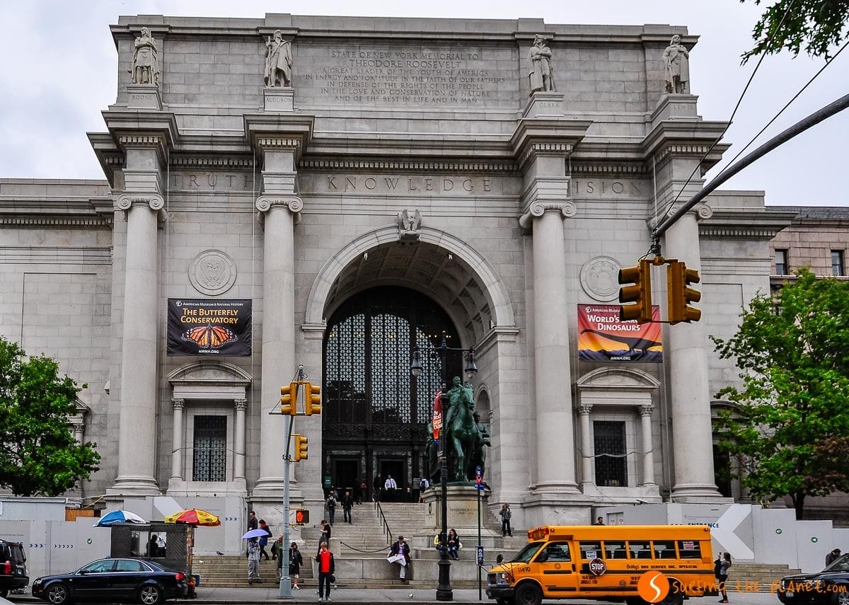 Entrada de Museo de Historia Natural, Nueva York, Estados Unidos Entrada de Museo de Historia Natural, Nueva York, Estados Unidos