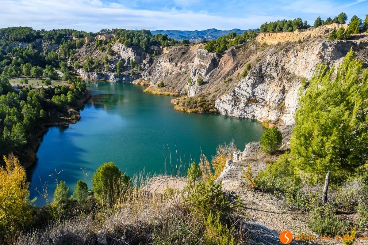 Vistas del Parc dels Talls, El Penedès, Cataluña, España Vistas del Parc dels Talls, El Penedès, Cataluña, España