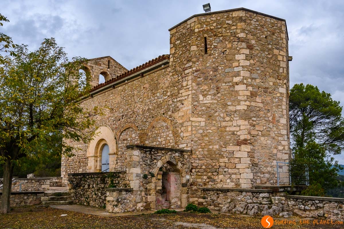 Santuario de Santa Maria del Foix, El Penedès, Cataluña, España Santuario de Santa Maria del Foix, El Penedès, Cataluña, España
