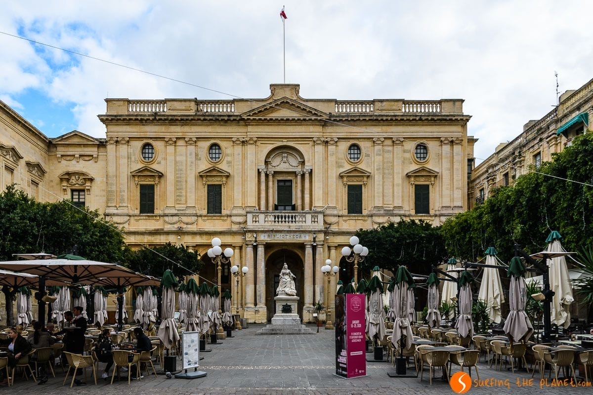 Biblioteca Nacional, Plaza de la República , La Valeta, Malta | Qué ver y hacer en Malta en 3 días Biblioteca Nacional, Plaza de la República , La Valeta, Malta | Qué ver y hacer en Malta en 3 días