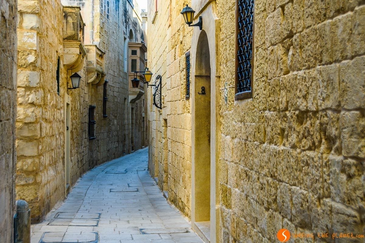 Calle medieval, Mdina, Malta | Que visitar en Malta Calle medieval, Mdina, Malta | Que visitar en Malta