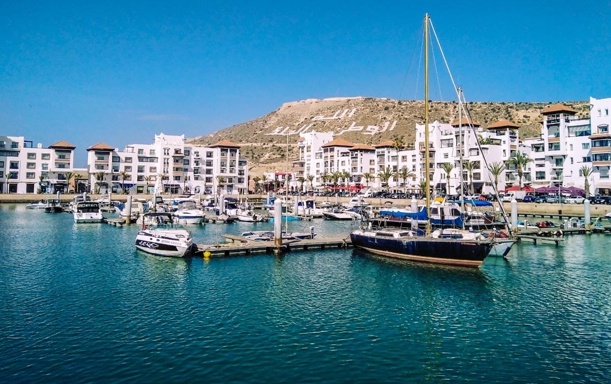 Marina, Agadir, Marruecos Marina, Agadir, Marruecos