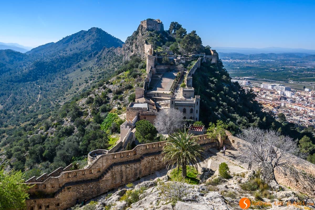 Castillo de Xàtiva, Provincia de Valencia, Comunidad Valenciana Castillo de Xàtiva, Provincia de Valencia, Comunidad Valenciana