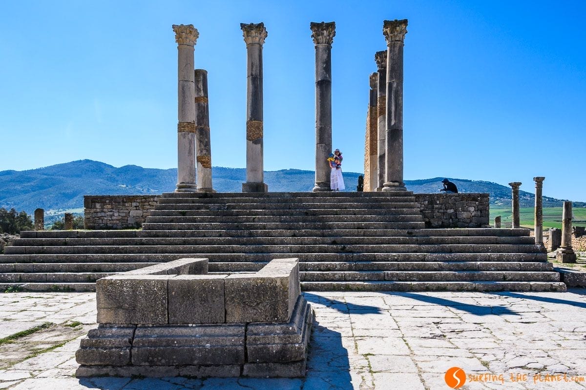 Templo de Jupiter, Volubilis, Marruecos | Las 5 mejores excursiones desde Fez Templo de Jupiter, Volubilis, Marruecos | Las 5 mejores excursiones desde Fez