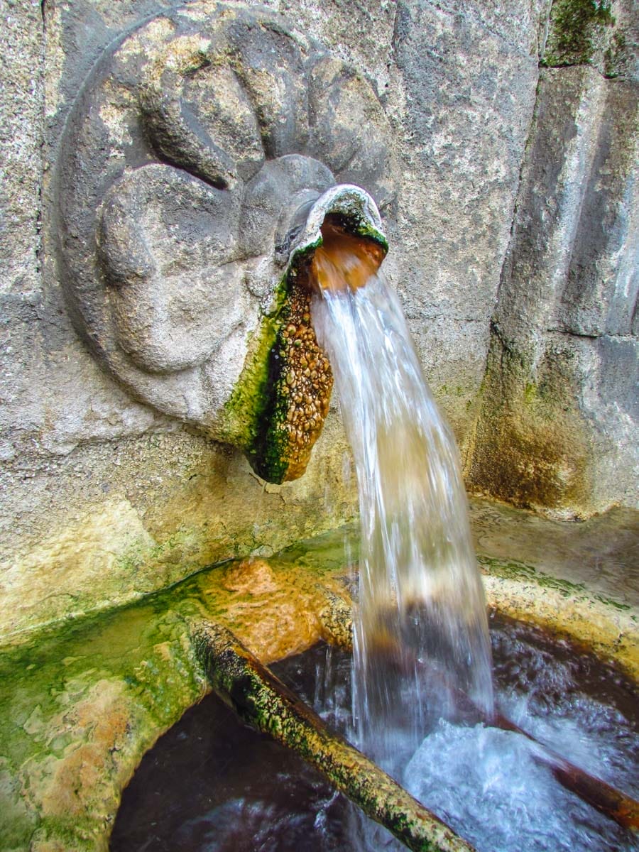 Fuente As Burgas, Ourense, Galicia Fuente As Burgas, Ourense, Galicia