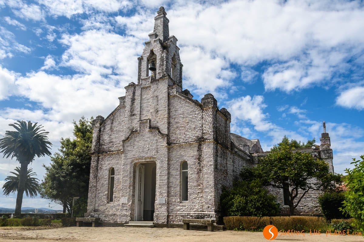Ermita de la Cancha, Isla de La Toja, Pontevedra, Galicia Ermita de la Cancha, Isla de La Toja, Pontevedra, Galicia