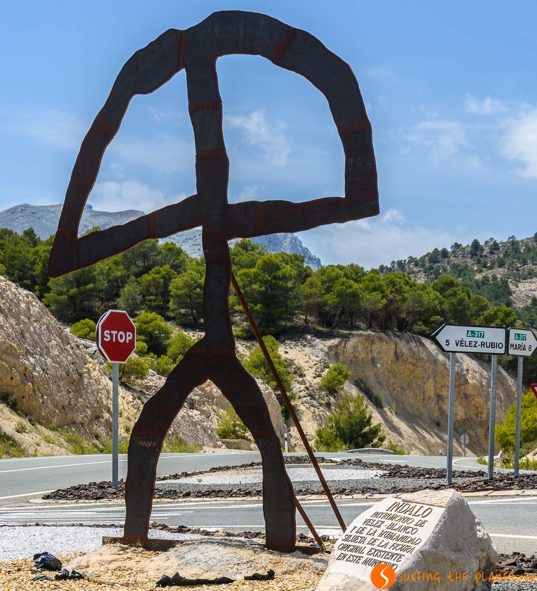 Símbolo Indalo, Almería, Andalucía | Viaje por la provincia de Almería Símbolo Indalo, Almería, Andalucía | Viaje por la provincia de Almería