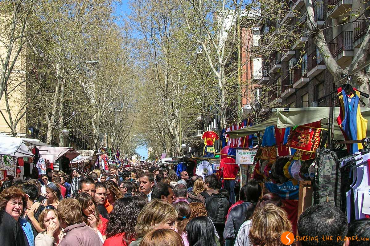 Mercadillo El Rastro, Madrid, España | Los mejores free tours en Madrid Mercadillo El Rastro, Madrid, España | Los mejores free tours en Madrid